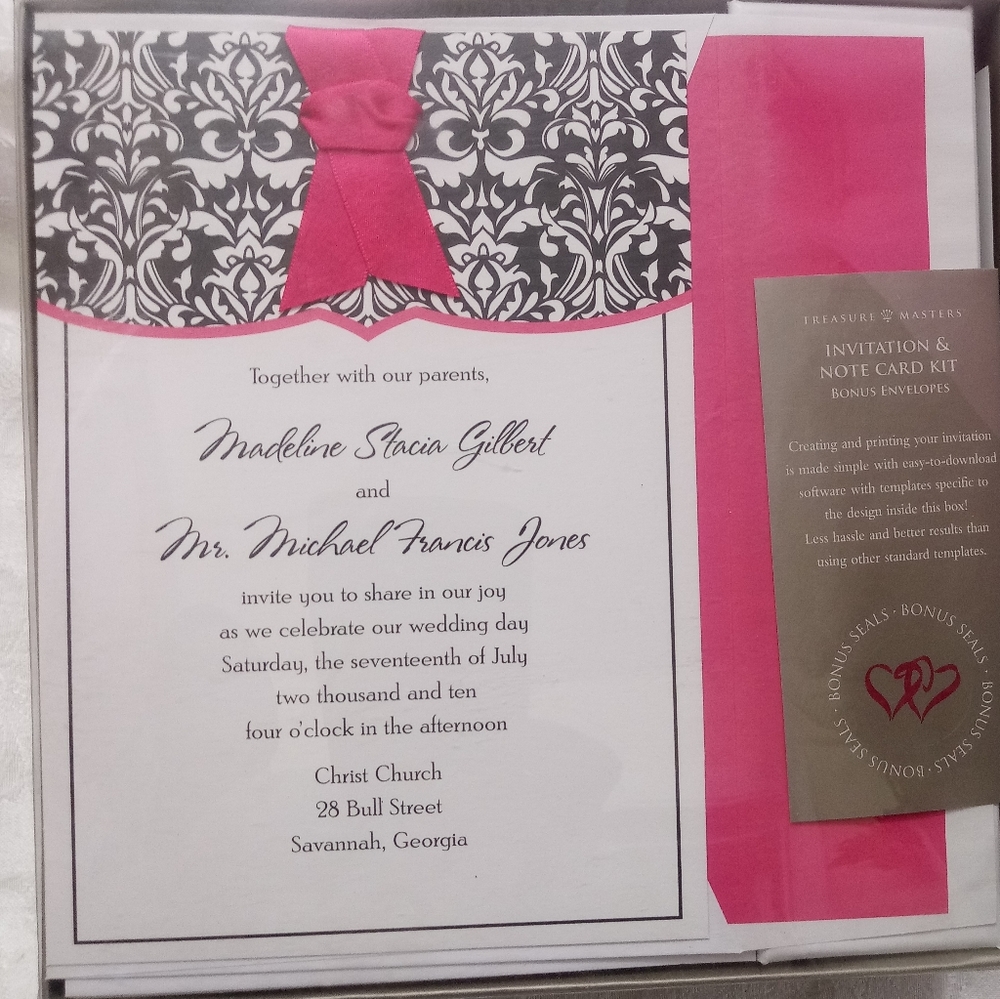 Invitation & Note Card Kit - SALE!! - Picture 2 of 5